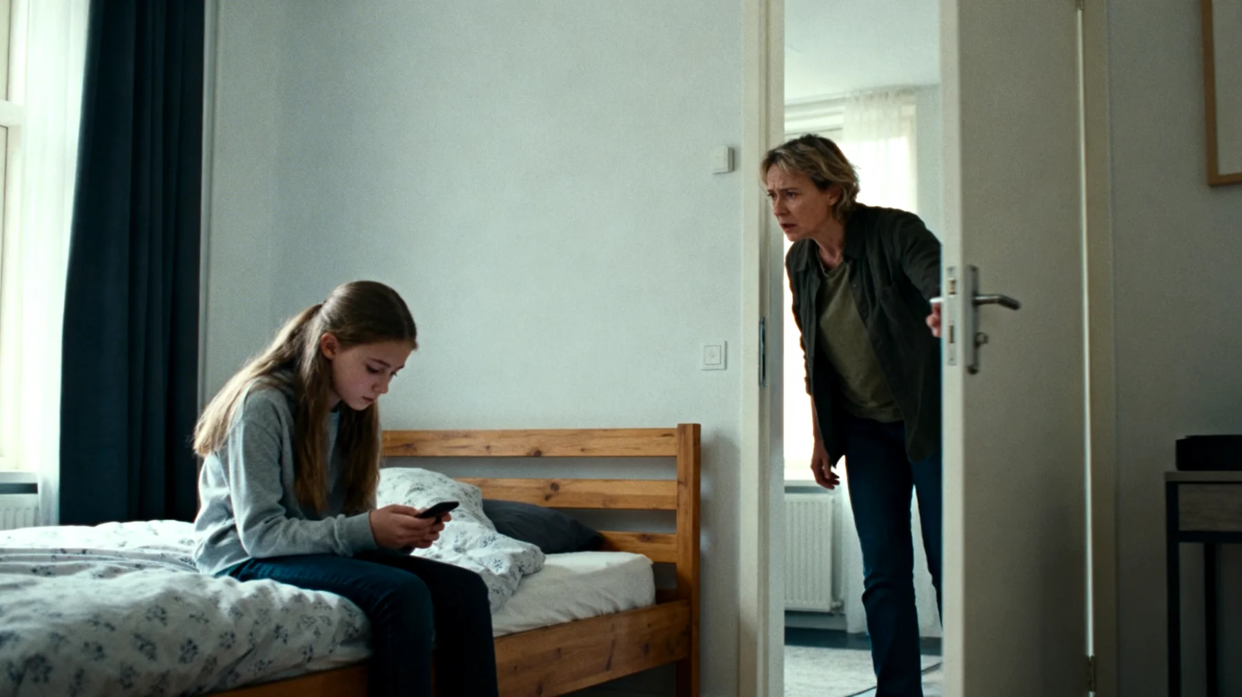 Ouders ervaren moeizame communicatie met hun adolescente kinderen, waarbij gesprekken oppervlakkig blijven of leiden tot spanningen en wederzijds onbegrip"